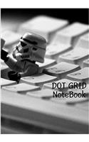 I Stormtrooper Dot Grid Notebook