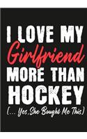 I love my girlfriend More Than Hockey (...yes, she bought me this)