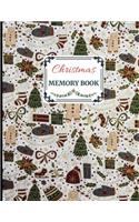 Christmas Memory Book: Cute Holiday Journal to Keep Stories and Pictures