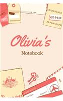Olivia First Name Olivia Notebook