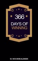 366 Days of Winning - 52 Wochenkalender