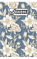 Colorful Flowers Journal: Notebook & Composition book - Large (6 x 9 inshes) - 120 Pages