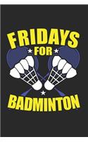 Badminton Notebook