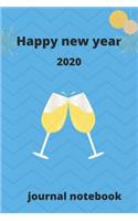 Happy New Year 2020 Journal Notebook
