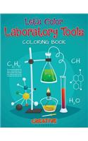 Let's Color Laboratory Tools Coloring Book