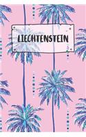 Liechtenstein: Ruled Travel Diary Notebook or Journey Journal - Lined Trip Pocketbook for Men and Women with Lines