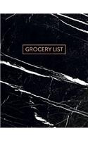 Grocery List