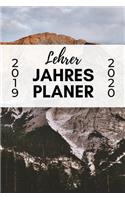 Lehrer Jahres Planer 2019 2020