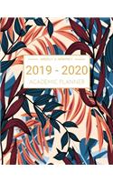 2019-2020 Academic Planner Weekly And Monthly: Calendar Schedule Organizer and Journal Notebook With Inspirational Quotes And Beautiful Colorful Cover (July 2019 through June 2020)
