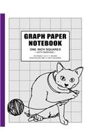 Graph Paper Notebook 1 Inch Squares
