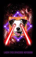 Laser Eyed Spacedog Notebook