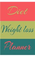 Diet Weight Loss Planner