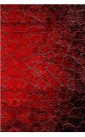 Red Grunge Notebook