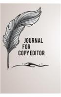Journal For Copy Editor