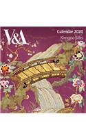 V&a Kimono Silks - Mini Wall Calendar 2020 (Art Calendar)