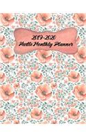 2019-2020 Hustle Monthly Planner: 24 Months Pretty Simple Calendar Planner - Get Organized. Get Focused. Take Action Today and Achieve Your Goals