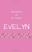 Notebook of my sweet Evelyn