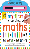 My First Wipe Clean Maths: A fun early-learning book for kids to to practise addition and subtraction(2 My First Wipe Clean)