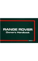 Range Rover Owner Hndbk 1986+