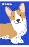 To-Do List Notebook For Dog Lovers Happy Corgi 3