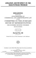 Litigation and Its Effect on the RailsToTrails Program