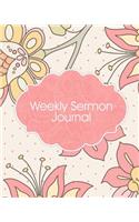 Weekly Sermon Journal