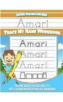 Amari Letter Tracing for Kids Trace my Name Workbook