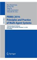 Prima 2014: Principles and Practice of Multi-Agent Systems