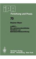 Lapex -- Ein Rechnerunterstütztes Verfahren Zur Betriebsmittelzuordnung