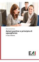 Azioni positive e principio di uguaglianza