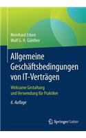 Allgemeine Geschäftsbedingungen Von It-Verträgen