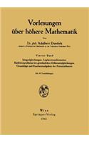 Vorlesungen Über Höhere Mathematik