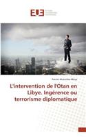 Lintervention de Lotan En Libye. Ingérence Ou Terrorisme Diplomatique