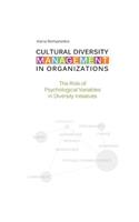 Cultural Diversity Management in Organizations