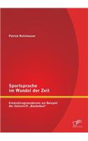 Sportsprache im Wandel der Zeit