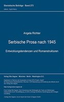 Serbische Prosa Nach 1945