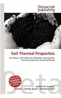 Soil Thermal Properties: (English)
