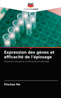 Expression des gènes et efficacité de l'épissage