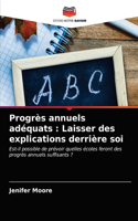 Progrès annuels adéquats