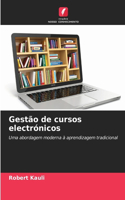 Gestão de cursos electrónicos