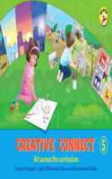 Firefly Creative Connect - Art Across the Curriculum Art Activity Book for Std. 5 | Engaging Cross-Curricular Art Activities by Chetana Education | Aligned with the NCF-SE 2023