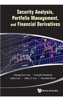 Security Analysis, Portfolio Management, and Financial Derivatives