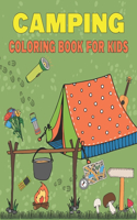 Camping Coloring Book For Kids