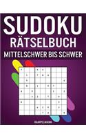 Sudoku Rätselbuch Mittelschwer bis Schwer