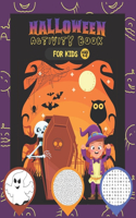 Halloween Activity Book for Kids Ages 4-8