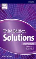 Solutions: Intermediate: Student's Book A Units 1-3