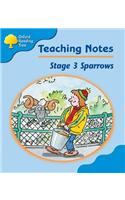 Oxford Reading Tree Level 3 Sparrows Teacher's Notes
