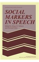 Social Markers in Speech