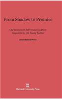 From Shadow to Promise: Old Testament Interpretation from Augustine to the Young Luther