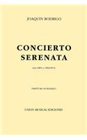 Concierto Serenata Para Arpa Y Orquesta: Miniature Score